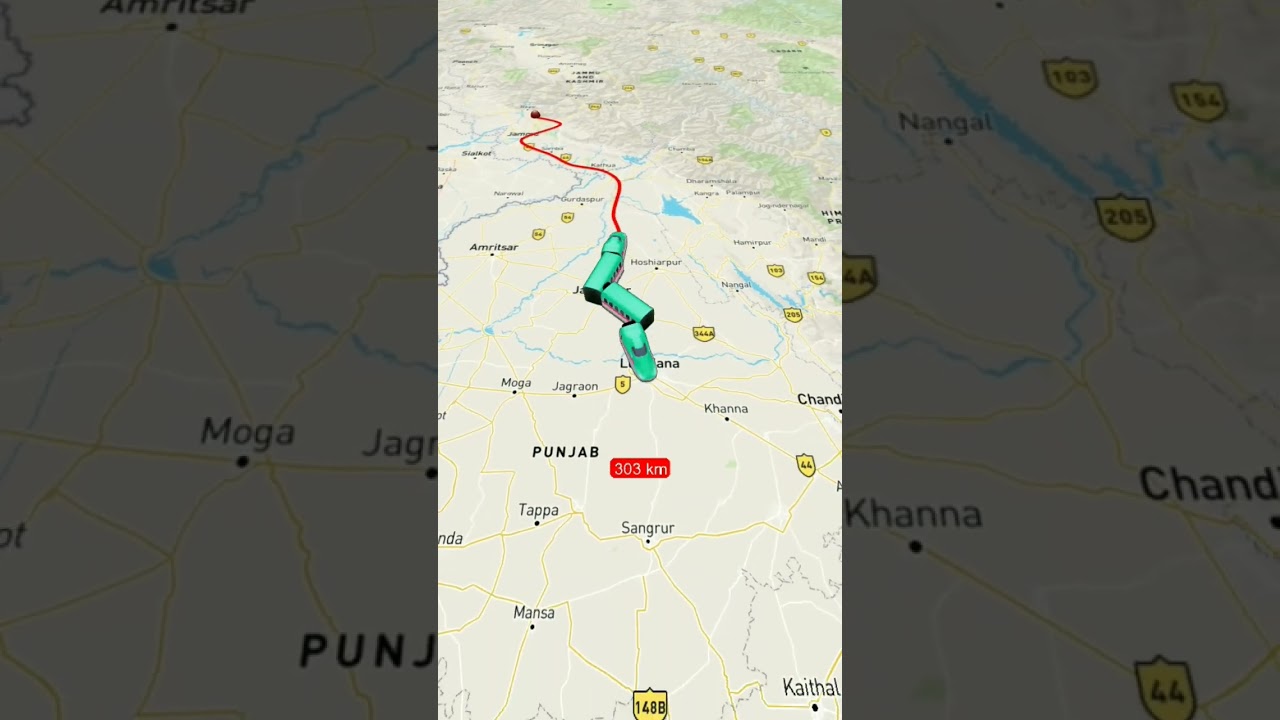 14610 Hemkunt Express || Route || Via Jalandhar,Yamunanagar,Roorkee