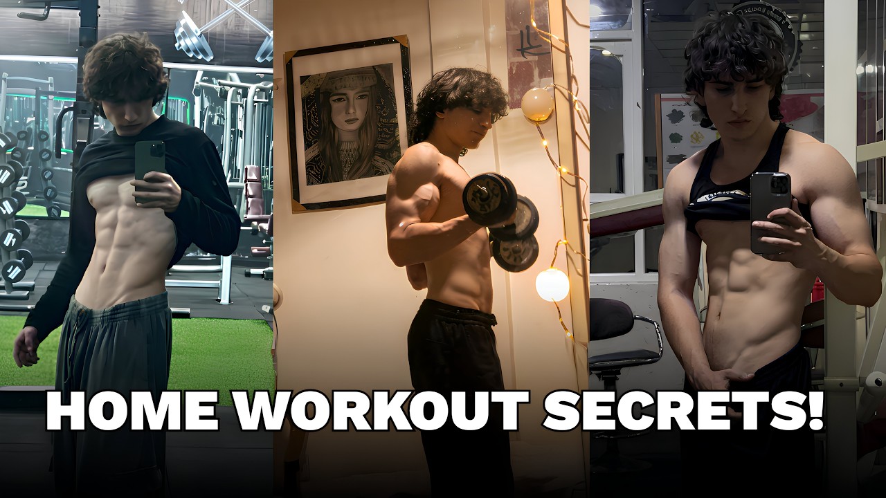 How To Build An Aesthetic Body At Home With Only Dumbbells 