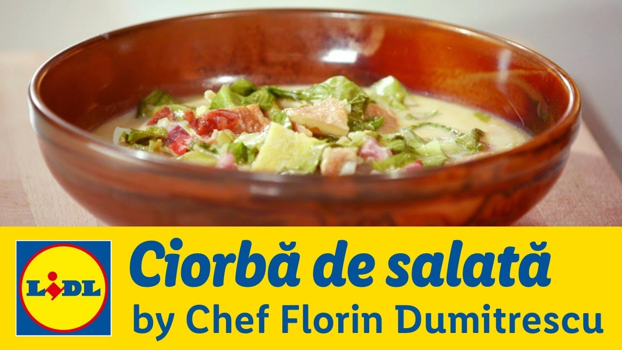 Ciorba de salata verde cu afumatura • Gateste cu Chef Florin Dumitrescu