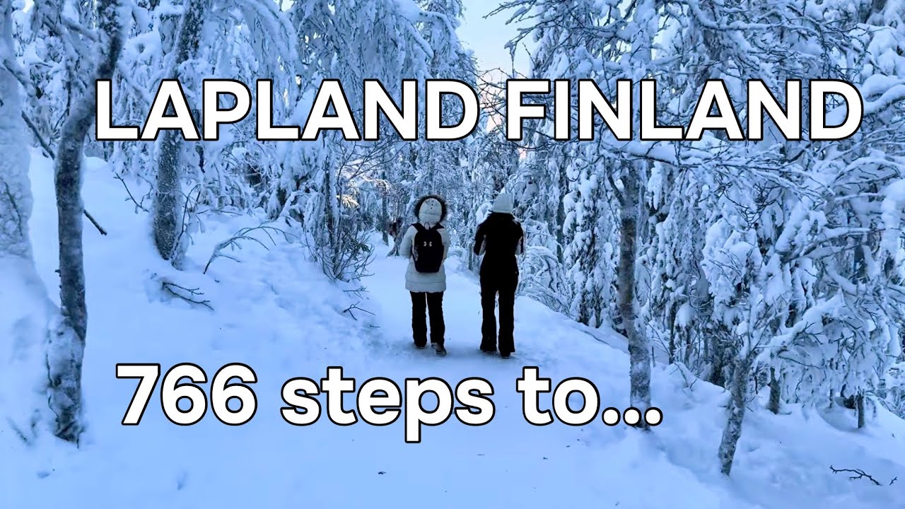 Lapland, Levi Ski Resort, 766 Steps to Hotel Levi Panorama, Finland 🇫🇮 |4K|