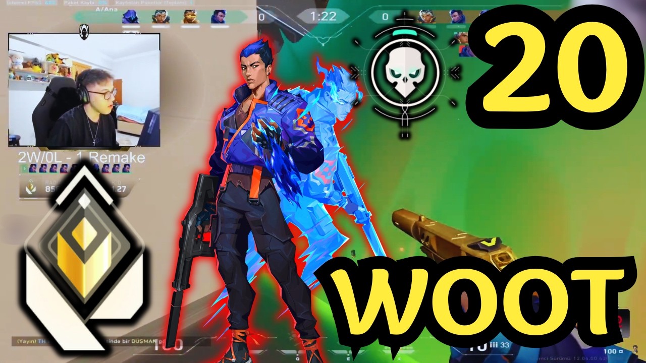 🔥 WOOT YORU 20 KILL DOMINATION — Split Map 🔥 Valorant Vod