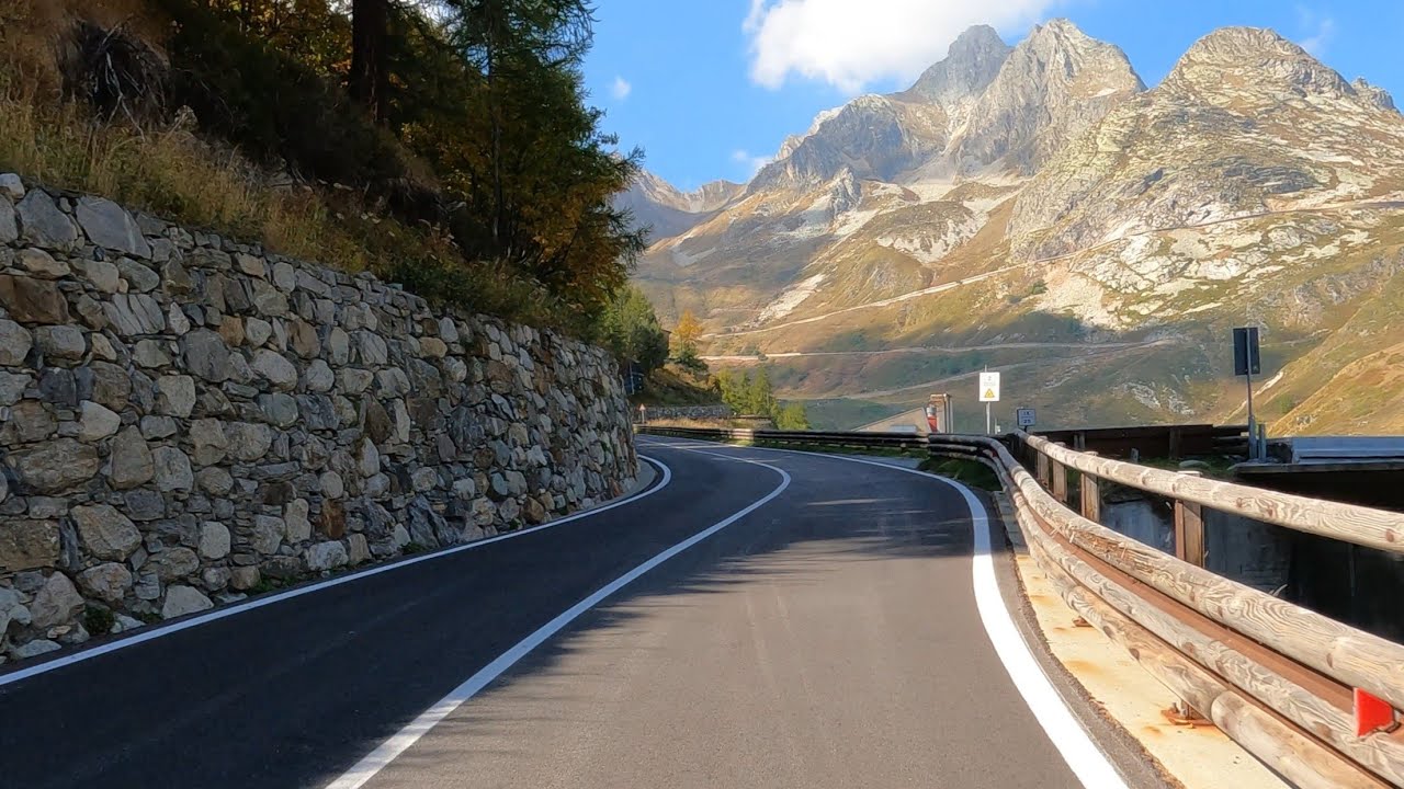 Châtillon - Aosta ✈ - Étroubles - Colle del Gran San Bernardo 🏔 (5k)(Aosta)(Valle d'Aosta)(Italia)