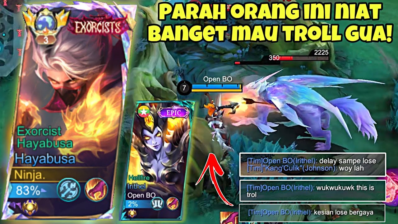 SOLO RANK DI AWAL SEASON UDAH PASTI NEMU ORANG KAYAK GINI! PARAH BANGET GUA DI TROLL SAMA ORANG INI!