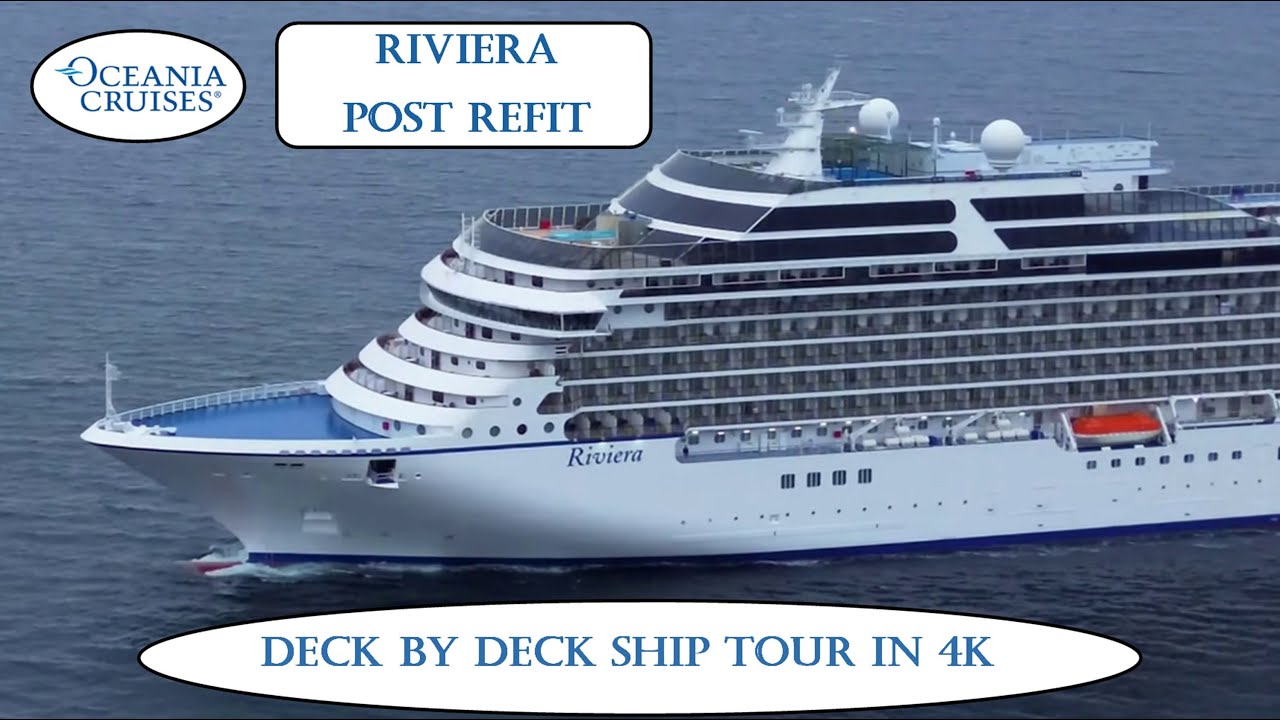 Круизы Oceania Cruises | Обзорная экскурсия по Ривьере по палубам #oceaniacruises