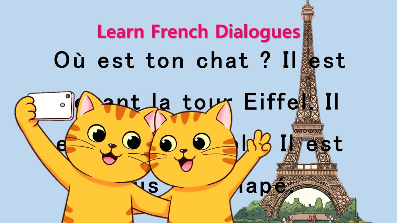 French Dialogues #Whereis#yourcat