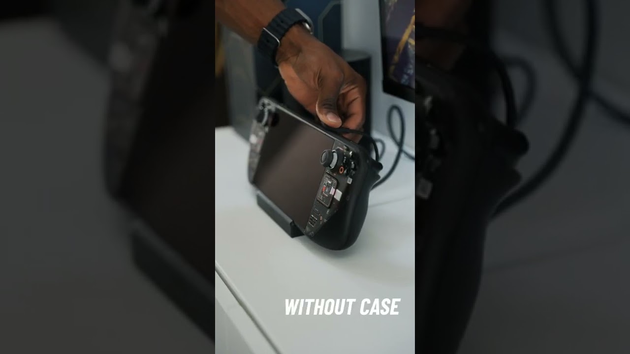 The PROBLEM With Using The Steam Deck Dock With A Case&hellip;