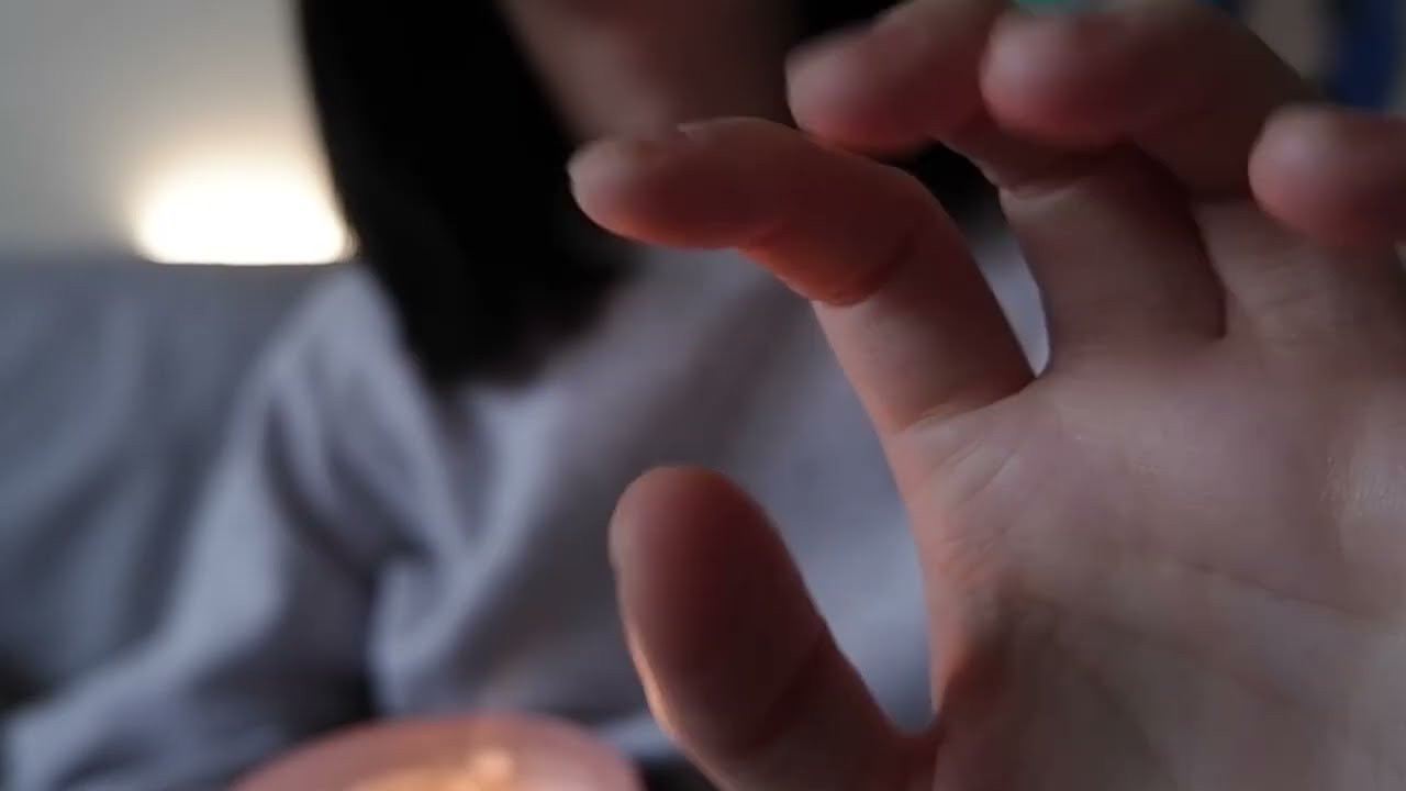 ASMR Up-Close shushing you to sleep | hand movements, covering your mouth, mouth sounds