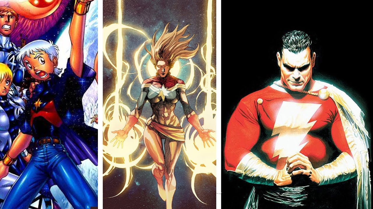 Supercut: Every Captain Marvel Ever!
