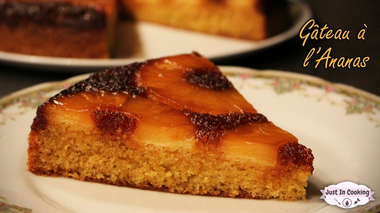 Recette de G&acirc;teau &agrave; l'Ananas Caram&eacute;lis&eacute;