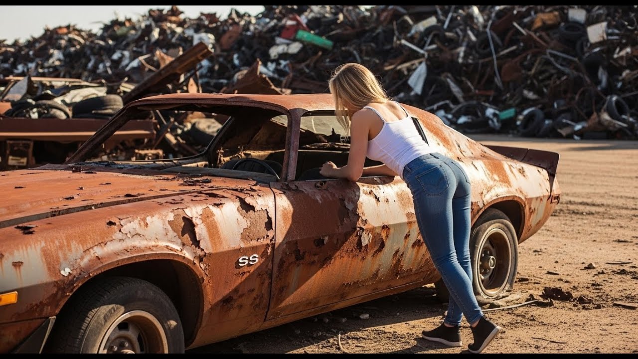 Restoring a heavily rusted Chevrolet Camaro SS 1970s from an old car yard - Amazing Result