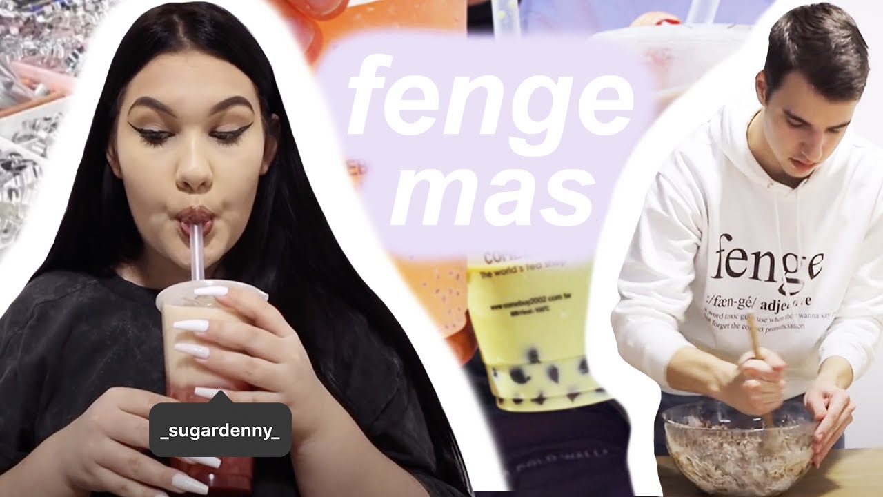 FENGEMAS 5 | Pečení perníčků do 4 do rána, ikea & bubble tea test | SugarDenny
