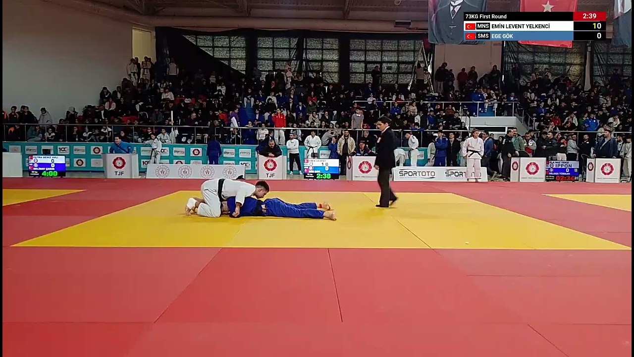 EMİN LEVENT YELKENCİ - EGE  GÖK  73KG First Round