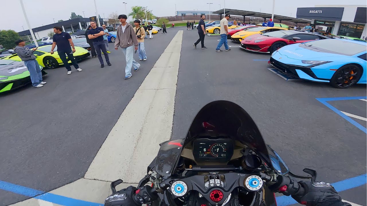Беру свой V4R на встречу Lamborghini!