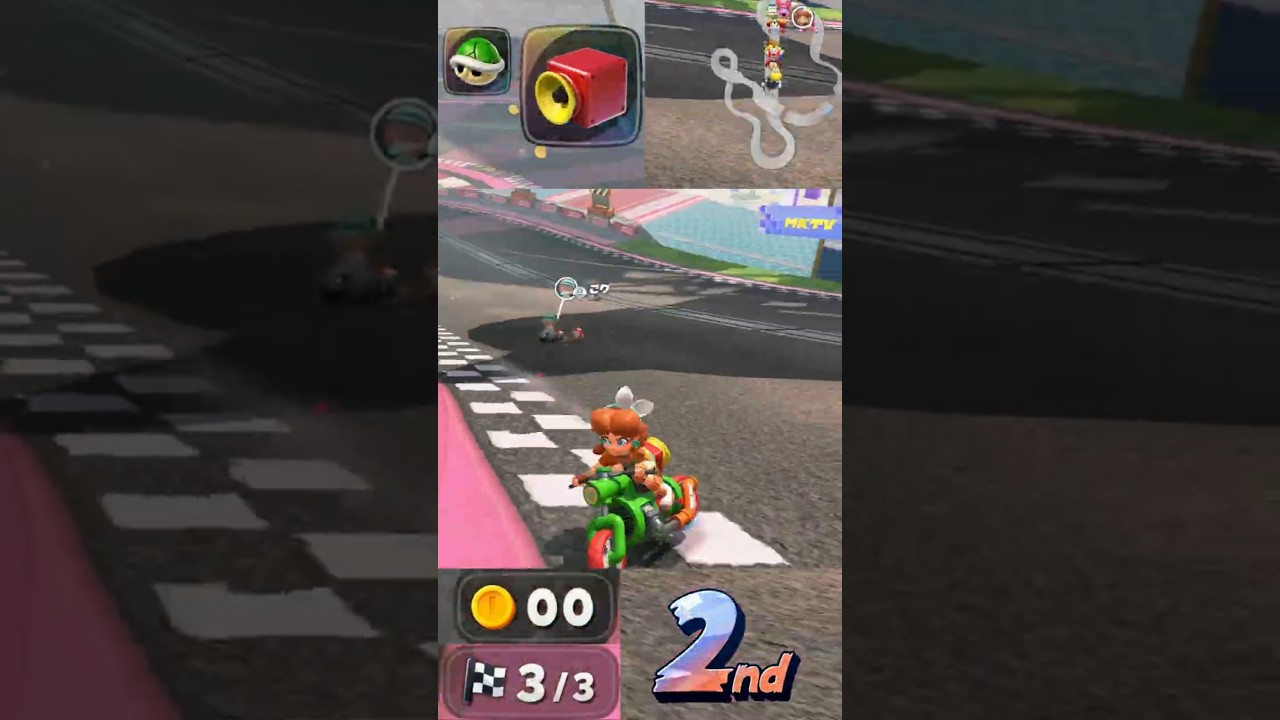 Я соревновался с игроком из десятки лучших в Mario Kart World...