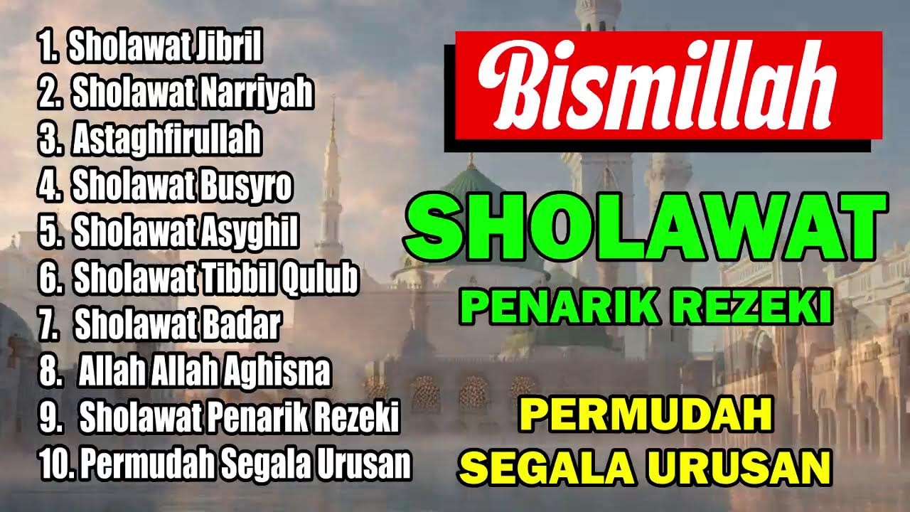 🔴 LIVE KUMPULAN SHOLAWAT VIRAL 2026 | Jibril Pembuka Rezeki & Pelunas Hutang