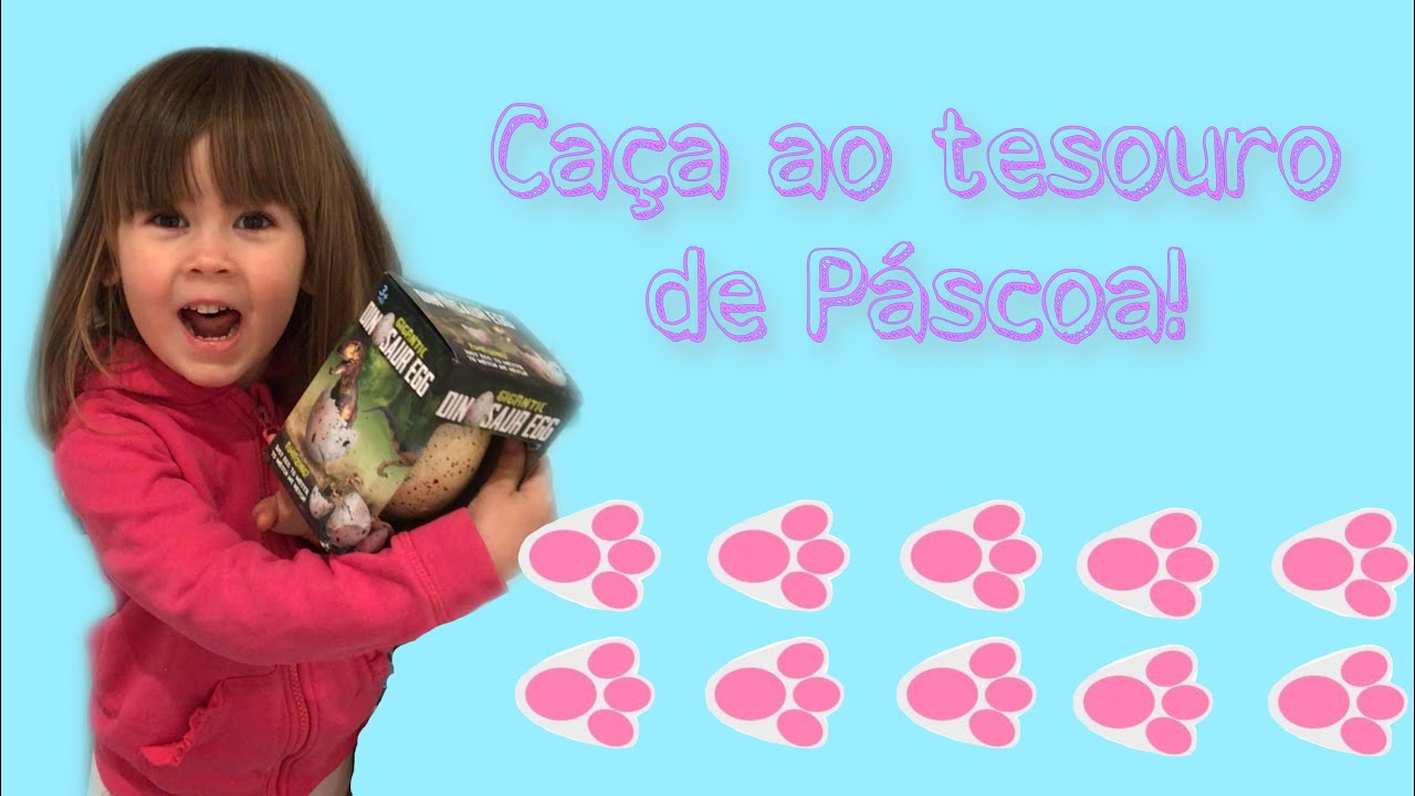 Segunda de Páscoa.. Caça ao tesouro - Aqui Na Gringa