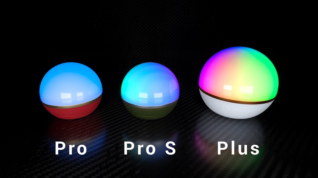 Olight Obulb Pro - Pro S - Plus (Vergleich)