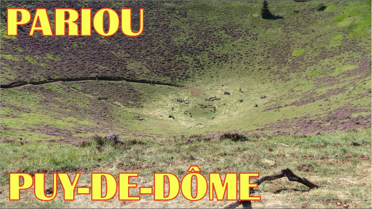 Au coeur des Puys. Puy Pariou, Puy-de-D&ocirc;me, Puy de C&ocirc;me. Panoramas 360&deg;