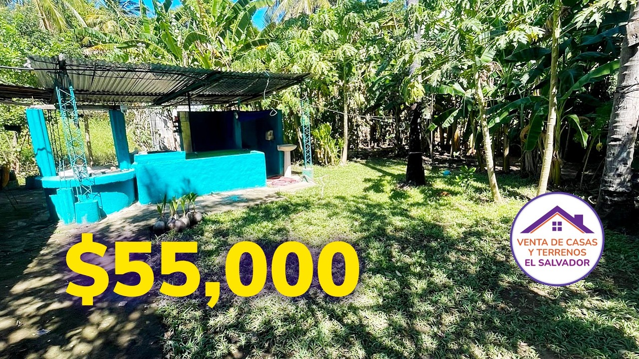 Casa de Campo en Venta cerca de Puerto y Bahía de Jiquilisco | Hacienda Chaguantique | $55,000