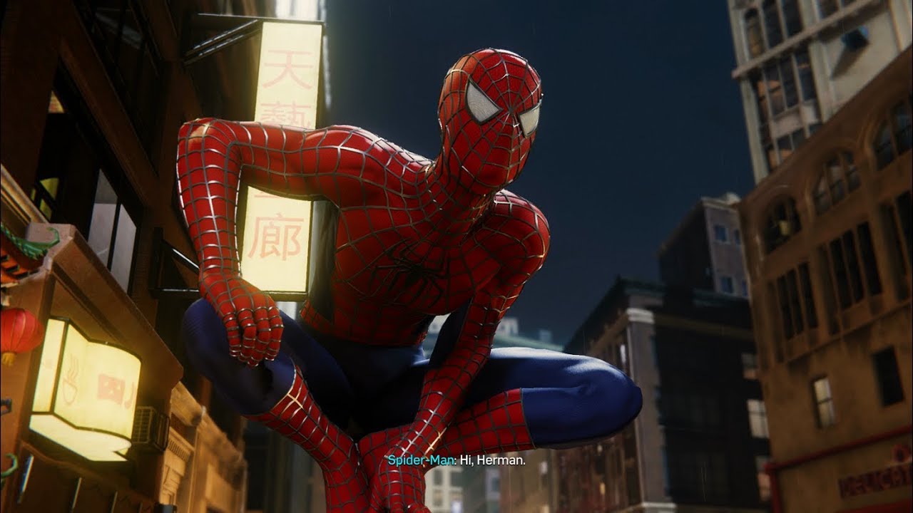 Spider-Man Chases Shocker (Raimi Suit Gameplay) - Marvel's Spider-Man