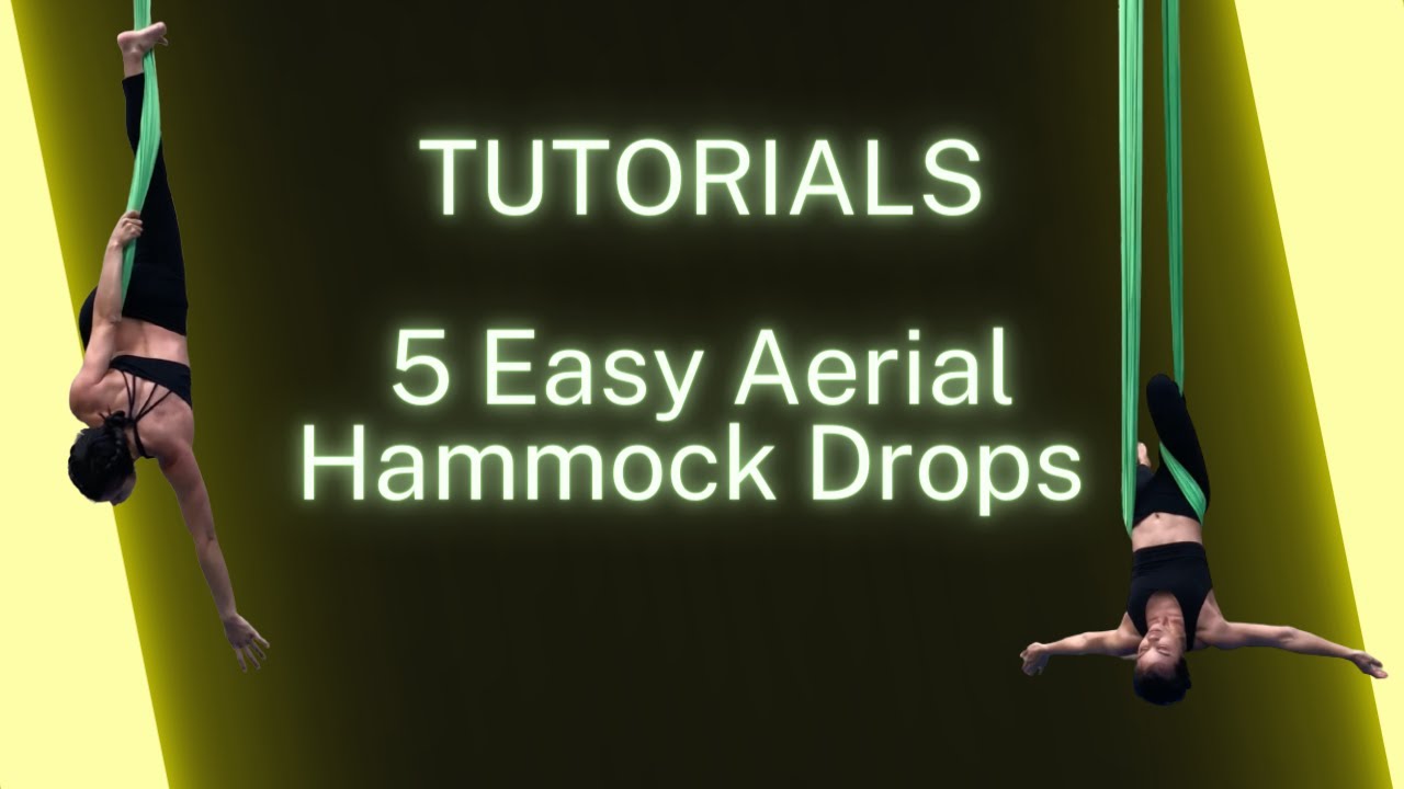 5 Easy Beginner Drops on Aerial Hammock