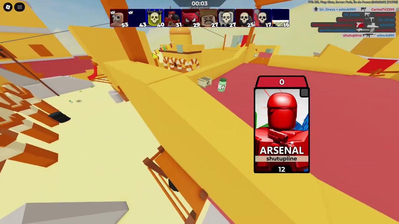 Arsenal gameplay...