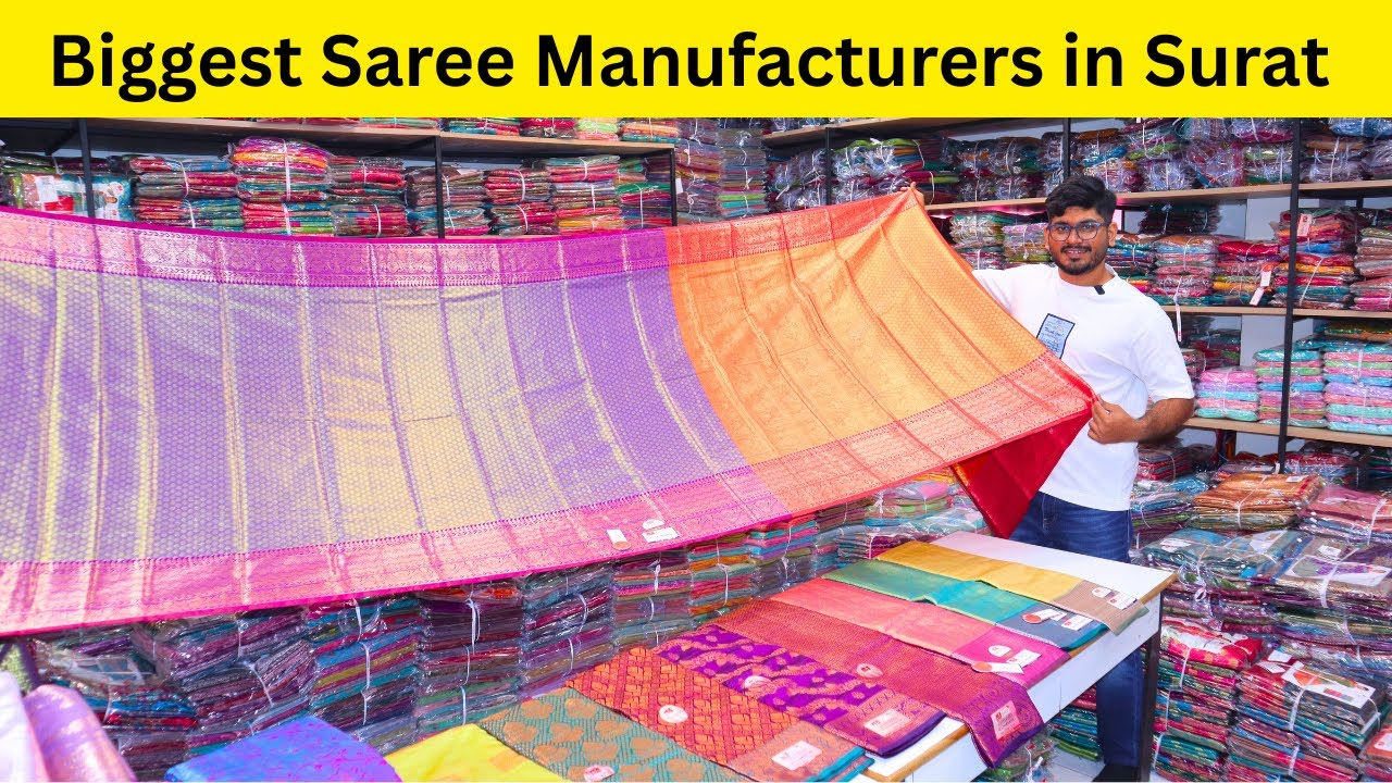 wedding collection saree 🥰😍- Kesaria Textile Company Surat