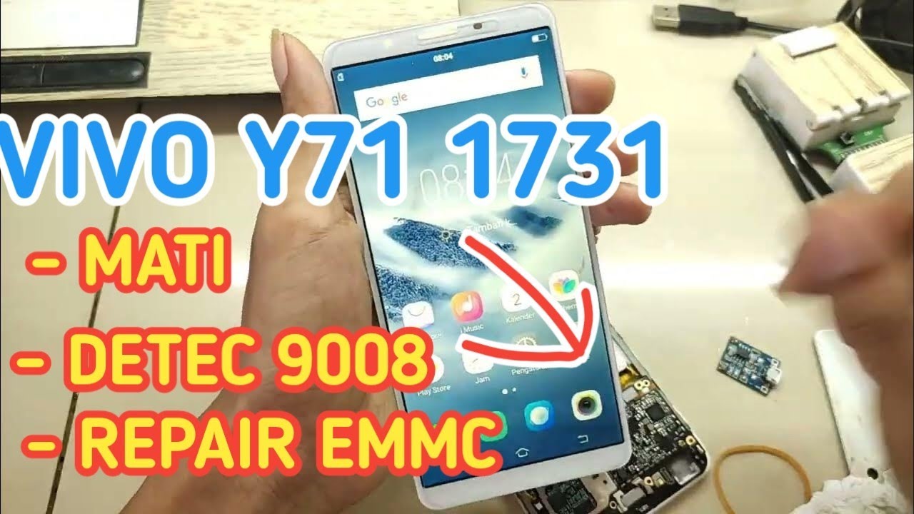 Repair emmc vivo y71 1731