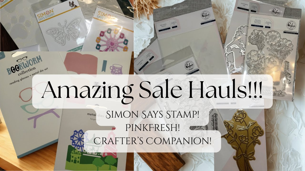 Junk Journal Supply Haul from PinkFresh/Junk Journal Supplies for Beginners