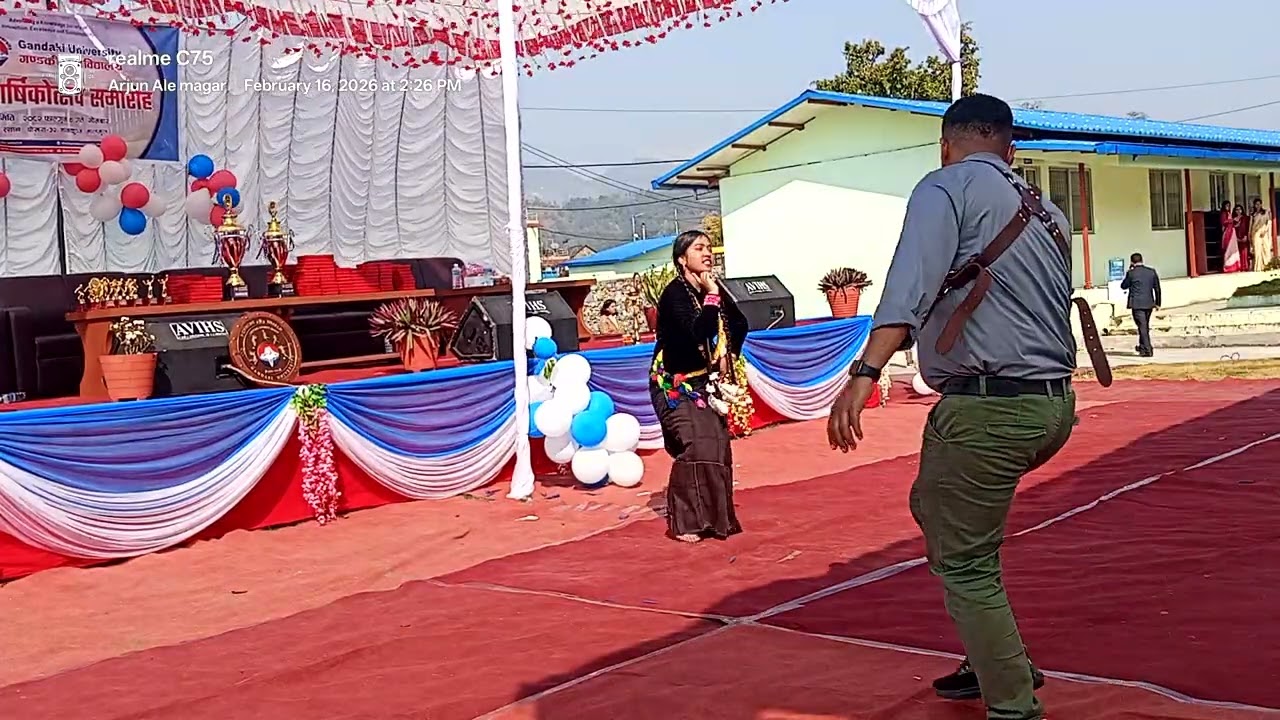 Bhuisari dhoge hai | 6th anniversary Gandaki University Pokhara 32 malmul 