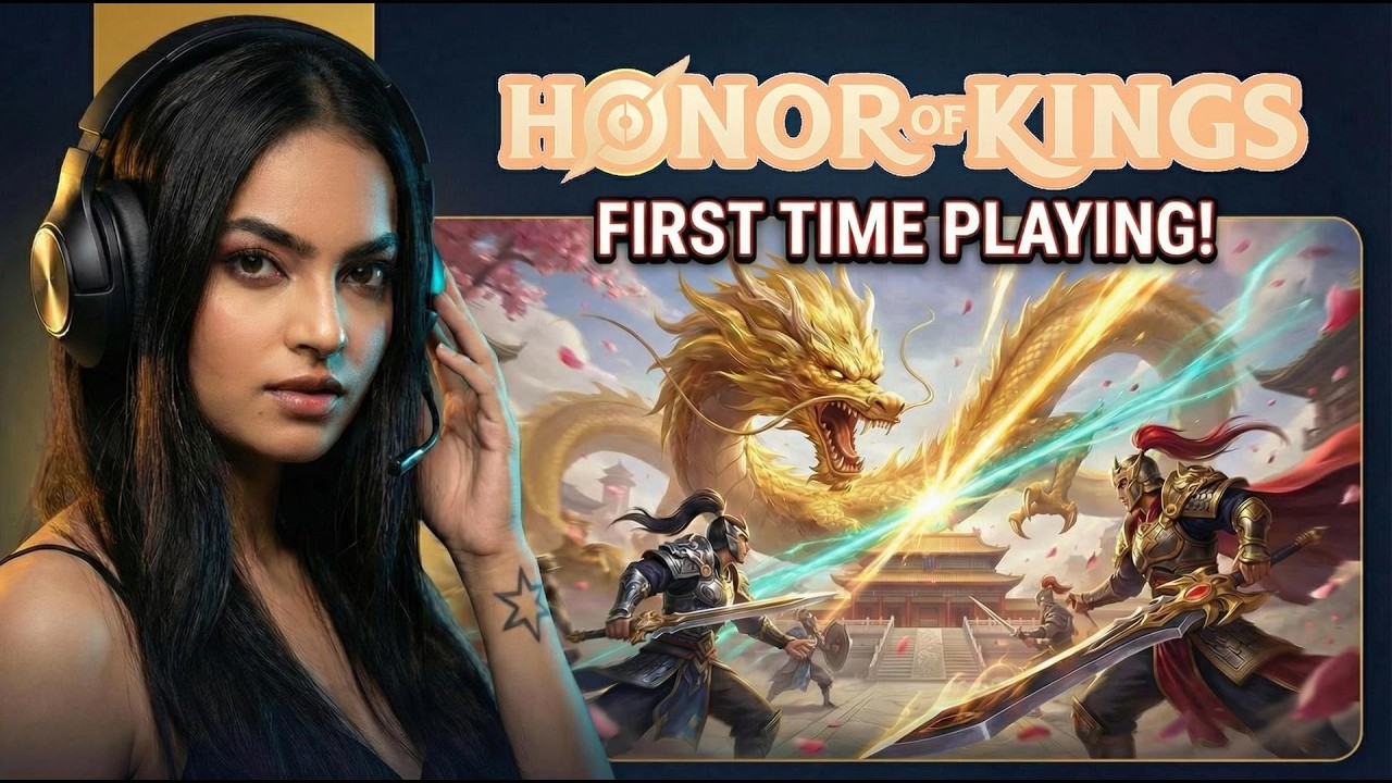 🔴Honor of Kings India Gameplay - First Reaction🐉| #HonorofKings #honorofkingsIndia #HOK #MOBA
