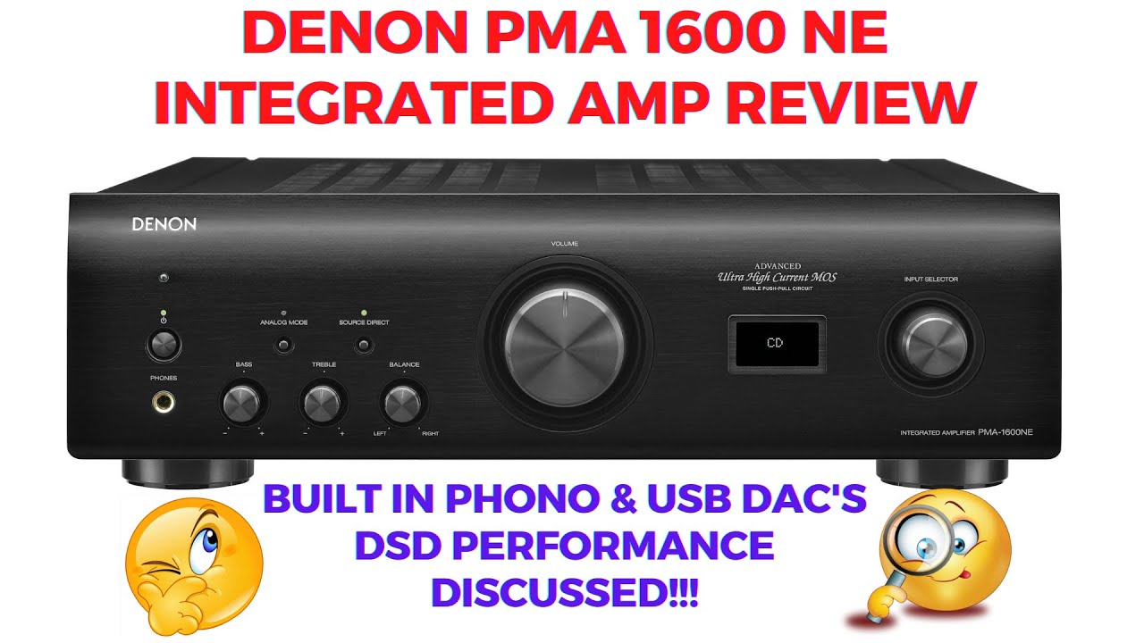 Denon PMA 1600 Integrated Amp Review | Phono & USB DAC performance discussed
