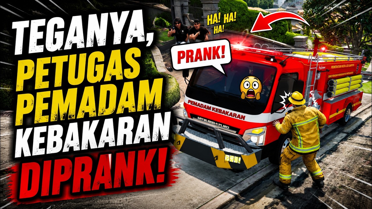 Petugas Pemadam Kebakaran di Prank dan Kebakaran dirumah Franklin [3/5]