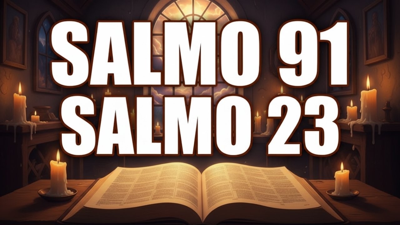 ORAÇÃO DO DIA 18 DE FEVEREIRO - SALMO 91 e SALMO 23 | As duas ORAÇÕES MAIS PODEROSAS da BÍBLIA