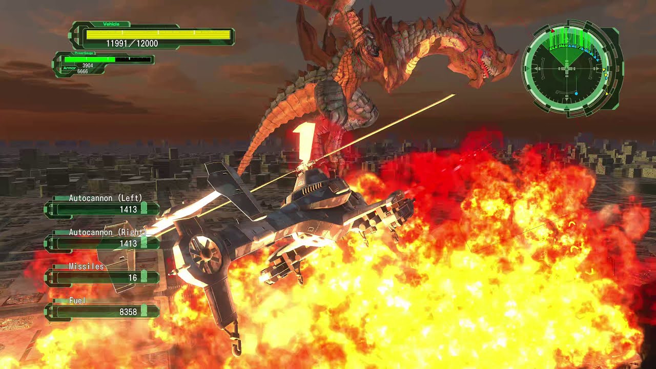 EDF 6 M 136 The Giant God Comes Crashing - Ranger Inferno - Earth Defense Force