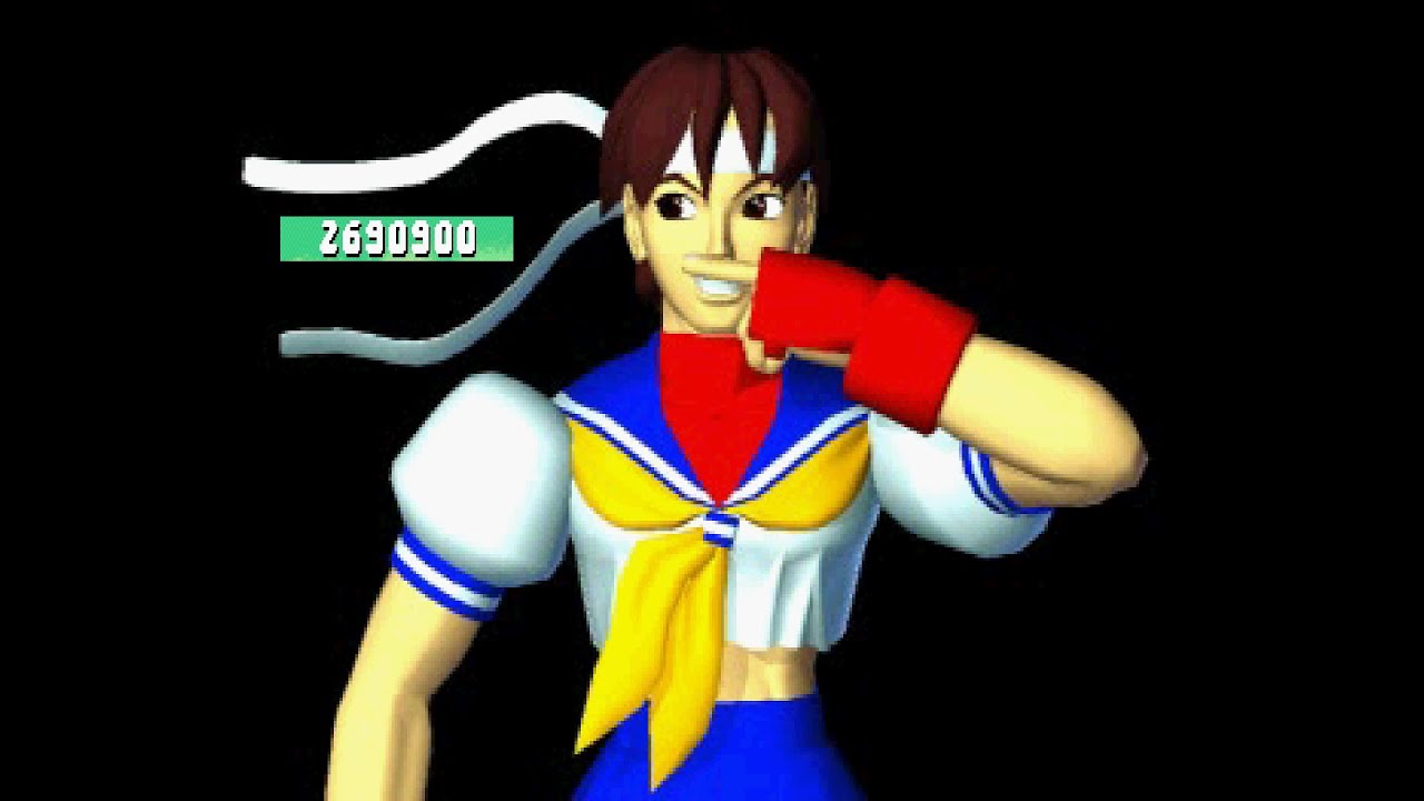 [TAS] Street Fighter EX Plus Alpha - Sakura (PS1)