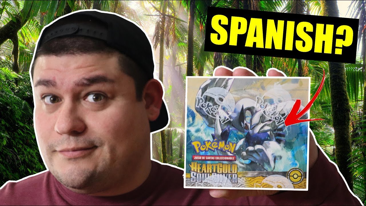 Spanish POKEMON Heart Gold Soul Silver BOOSTER BOX