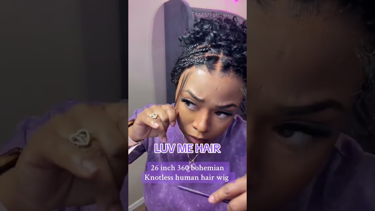 Let&rsquo;s install this braided wig together&mdash;step by step! 💇🏾&zwj;♀️✨#luvme #luvmehair #luvmeforyou #braided