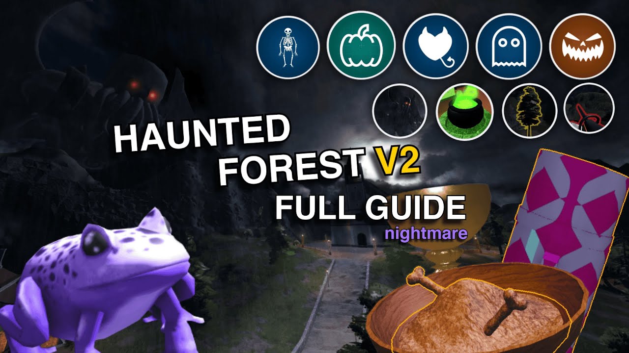 Notoriety | Haunted Forest REVAMP FULL GUIDE (Guide + All Badges)
