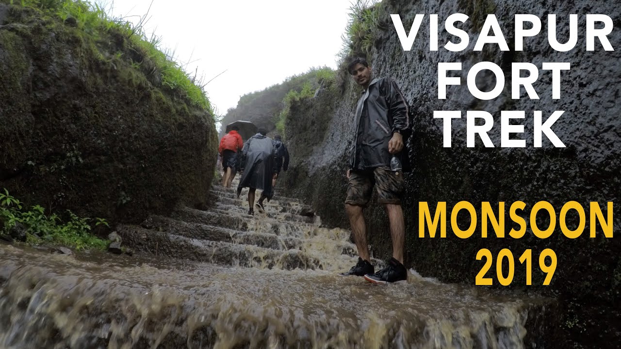 Visapur Fort Trek In Monsoon Rainy Season | Travel Vlog 2019
