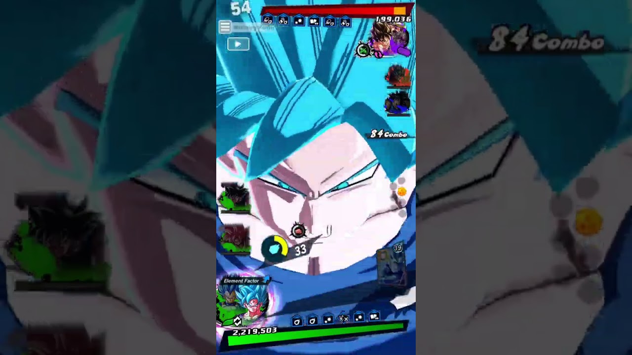 BLUE Kaioken Goku & BLUE Evolution Vegeta : last man standing combo in battle royal 💥🗣️ 