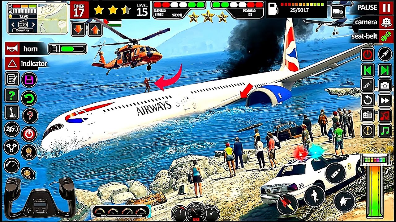 Helicopter Rescue Simulator 3D - Emergency Rescue City Driving - Android GamePlay