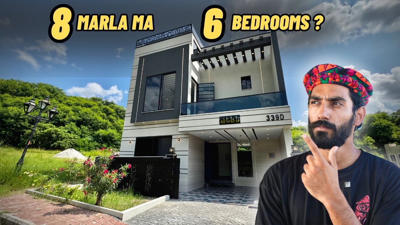 8 Marla LUXURY SPACIOUS MEHAL For Sale with ROOF TOP Garden in Bahria Islamabad