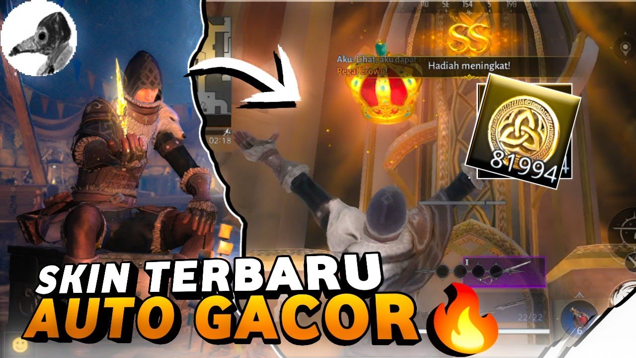 MULUNG PAKE SKIN ROGUE TERBARU AUTO GACOR 🔥| Gold and Glory