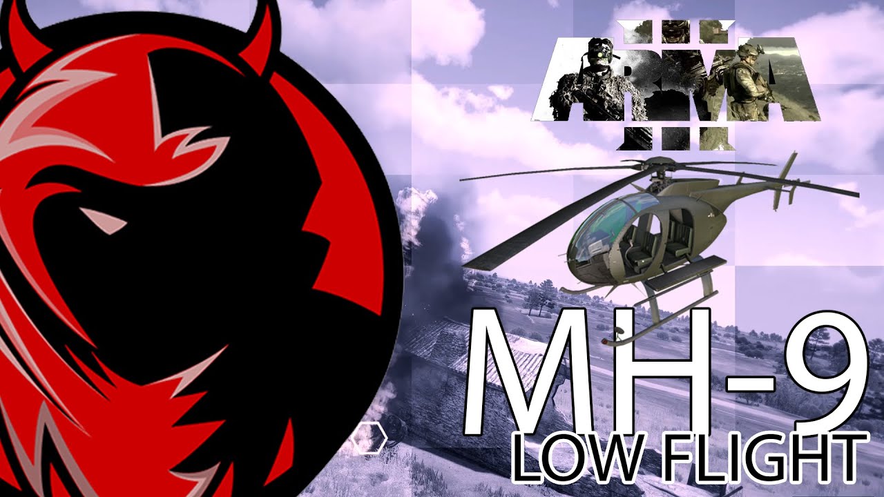 Arma 3 - Altis / MH-9 Hummingbird - Low Flight