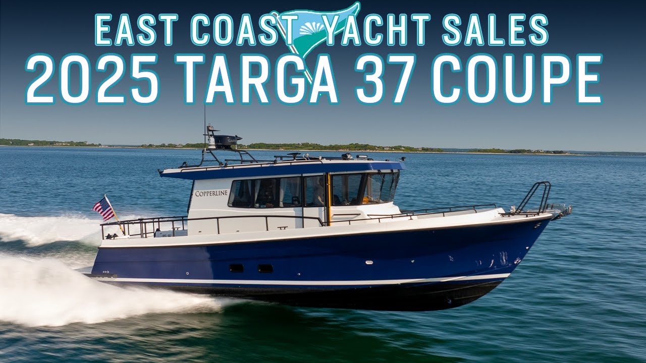 2025 Targa 37 Coupe Built for Serious Fishing | Walkthrough Tour