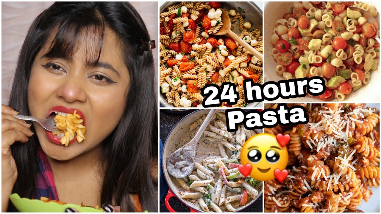 I Only Ate *PASTA* FOR 24 HOURS || Gone Wrong 😫| #SheNeedsPad