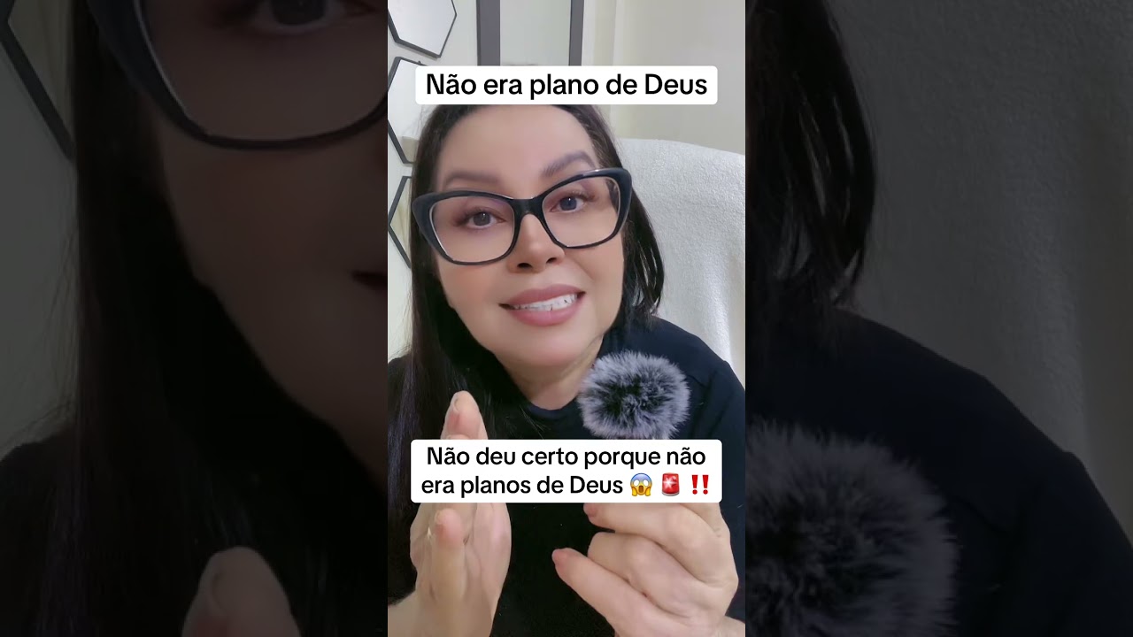 NÃO DEU CERTO PORQUE NÃO ERA PLANOS DE DEUS 🫵