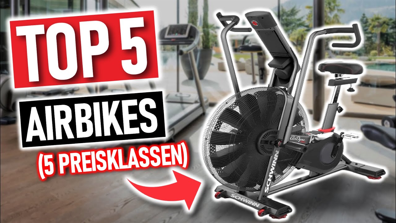 Die besten AIRBIKES 2026 | Top 5 Airkbikes Test | SportPlus, XTERRA, Assault, AsVIVA, Schwinn