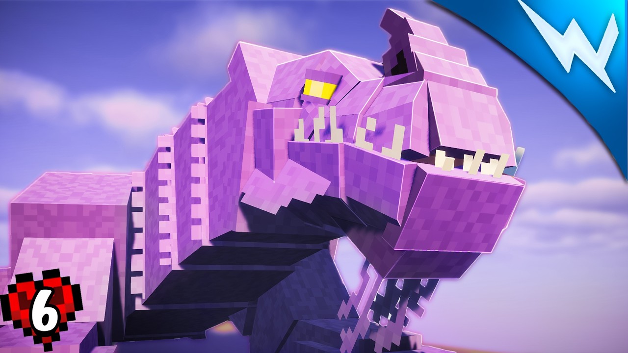 I Found the PURPLE DEATH in HARDCORE How to Train your Dragon In Minecraft!